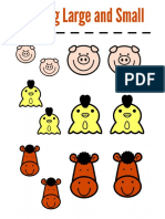 How Big Is A Pig Printable