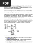 GSM Is Abbreviation of Global System For Mobile Communication