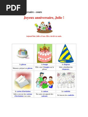 Fle Joyex Anniversaire Julie Feries Religieux Traditions