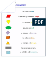 FLE - Les Formes