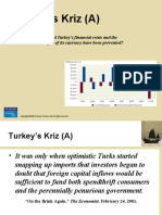 Turkey's Kriz (A) : Could Turkey's Financial Crisis and The Collapse of Its Currency Have Been Prevented?