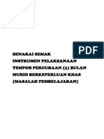 Senarai Semak Instrumen LTP3 Bulan LD PDF