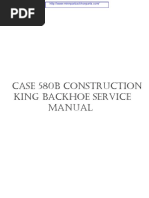 Case 580CK Model B Service Manual | Transmission (Mechanics) | Tractor