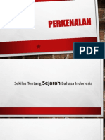 Sejarah Bahasa Indonesia