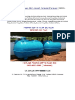 Instalasi Pengolahan Air Limbah Industri Farmasi - 0812-9627-2689