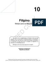 Grade 10 LM Filipino 10 - Quarter 2 PDF