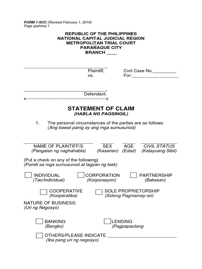 Printable Small Claims Forms Printable Form 2024 vrogue co Printable Small Claims Forms Printable Form 2024 vrogue co