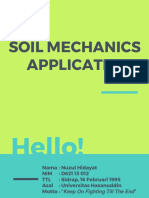 Soil Mehanics Application