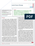 MEK Inhibitors in Combination with Immune Checkpoint Inhibition