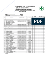 Daftar Hadir Harian