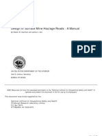 Design of Surface Mine Haulage Roads