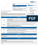 Alcon Cheatsheet PDF