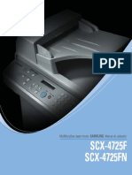 SCX-4725F SCX-4725FN