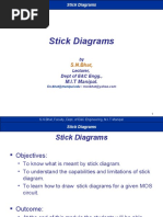 Stick Diagrams by S.N.bhat, Lecturer, Dept of EC Engg., M.I.T ...