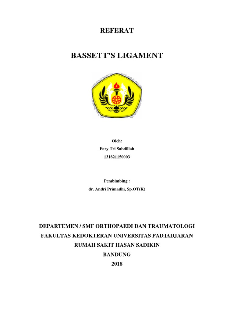 Referat Ankle and Foot 1 Bassett Ligament TRI PDF
