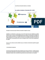 Síntesis Efectos Del Cambio Climático