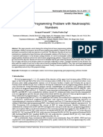 Bi-Level Linear Programming Problem With Neutrosophic Numbers