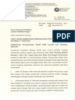 Pekeliling Bertugas Masa Cuti 2 PDF