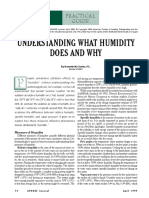UNDERSTANDING WHAT HUMIDITY DOES AND WHY