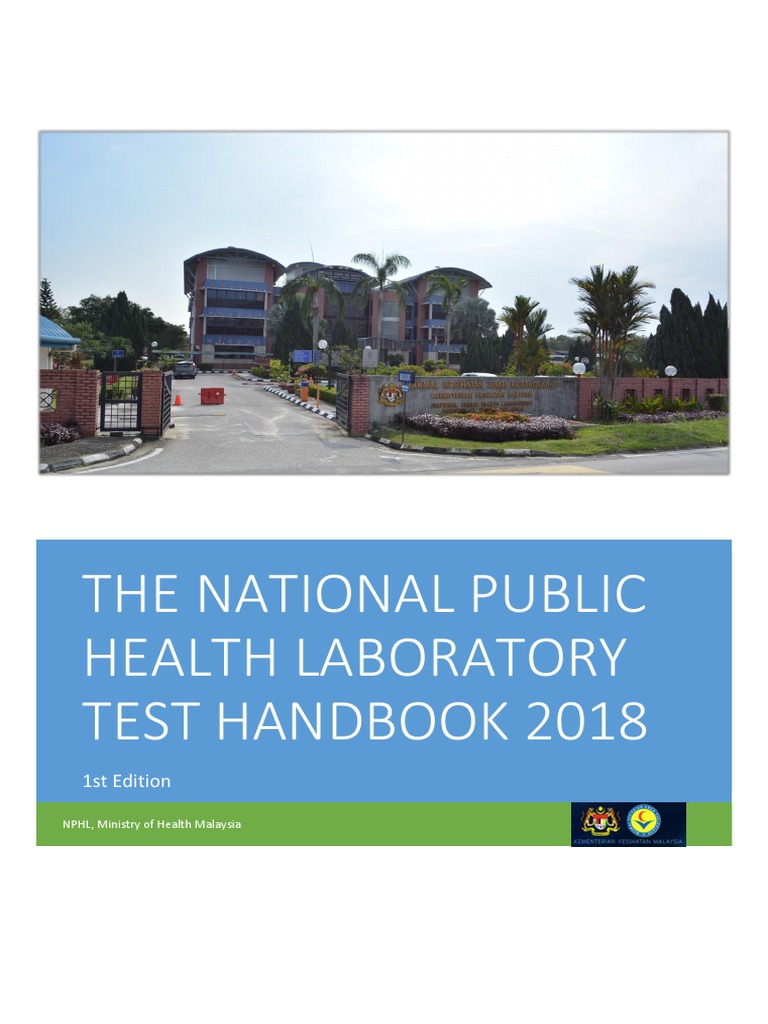 National Public Health Laboratory Test Handbook 2018 FINAL (28082018
