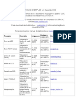 Programas C padrão CCS exemplos PIC16F877A