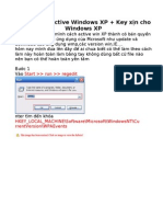 Hướng dẫn Active Windows XP