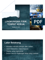 Lingkungan Fisik Kerja PDF