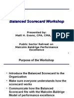 Scorecard Workshop