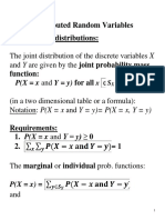 Joint Distributed Random Variable