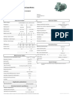 Electrical Data: General Data:: Data Sheet For Three-Phase Squirrel-Cage-Motors