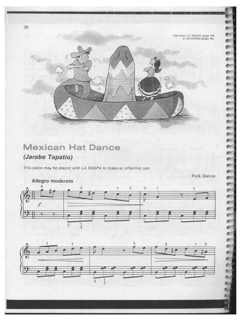 Mexican Hat Dance Piano | PDF