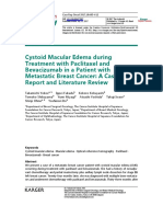 Cystoid Macular Edema During PDF