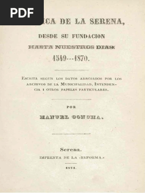Fundación de La Serena en 1543 | PDF