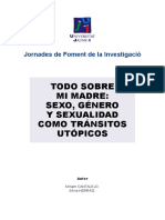 Todo sobre mi madre: género y transición