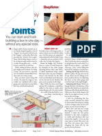 Finger Joints: Fast and Easy