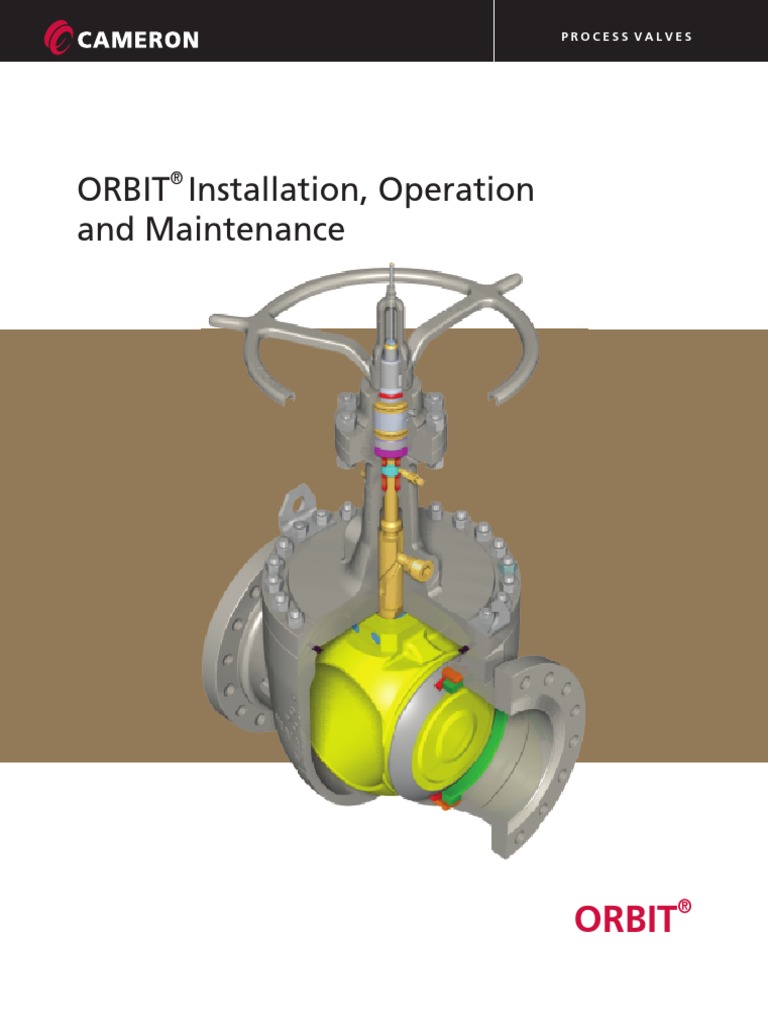 Orbit Valves Iom 1 Valve Actuator