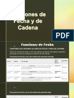 Fecha y Cadena