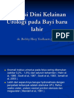 Deteksi Dini Kelainan Urologi Pada Bayi Baru Lahir: Dr. Bobby Hery Yudhanto, Spu