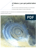 ¿Qué Es El Ojo Del Sahara y Por Qué Podría Haber Sido La Atlántida?