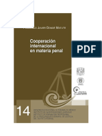 Cooperación Internacional en Materia Penal PDF