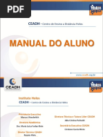 CEADH - Manual Do Aluno