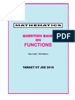 Functions Question Bank PDF