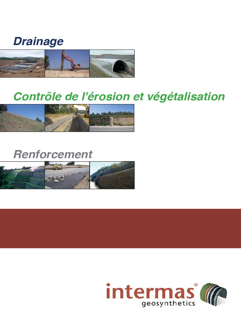 Solutions de Drainage INTERMAS Group | PDF | Drainage | Tunnel