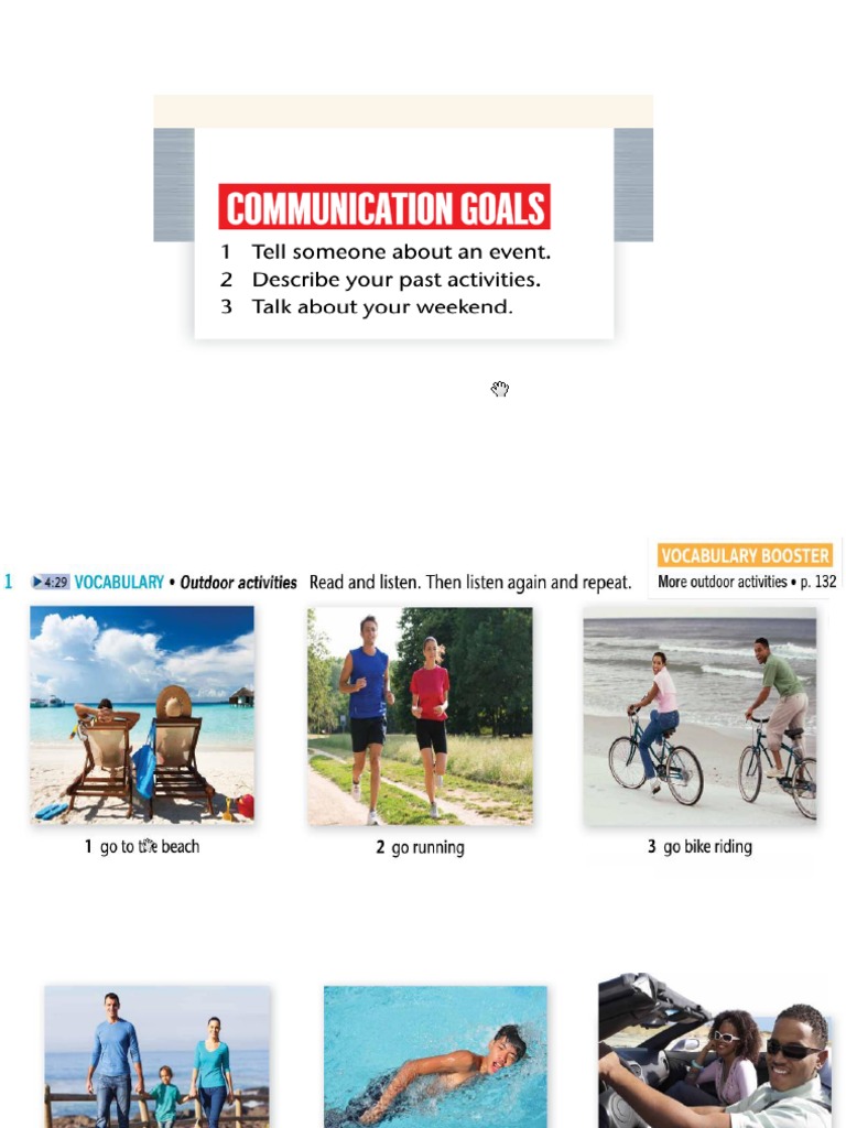 Unit 11 Past Events PDF