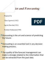Time-Series and Forecasting