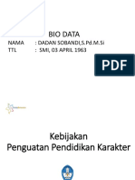 Bio Data: Nama: Dadan Sobandi, S.Pd.M.Si TTL: SMI, 03 APRIL 1963