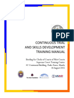 Manual For Continuous Trial PDF