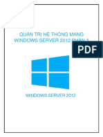 Quản Trị Hệ Thống Mạng Windows Server 2012 Phần 3