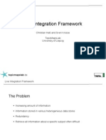 Live Integration Framework