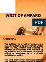 Writ of Amparo